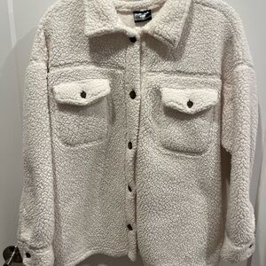 Cozy Cream Sherpa Jacket
